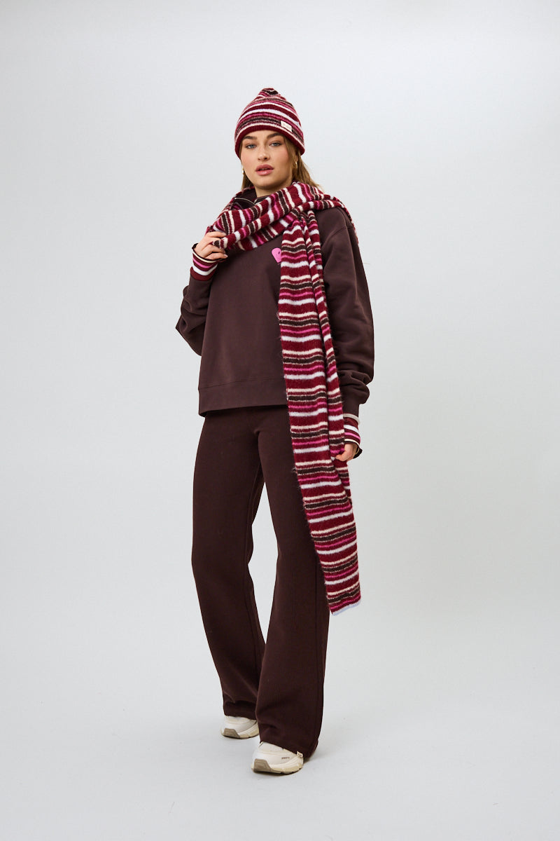 Arlo Beanie Multicolor Stripe