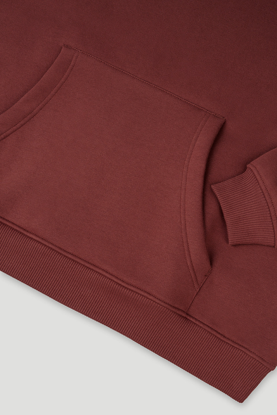 Boyfriend Hoodie Cherrywood