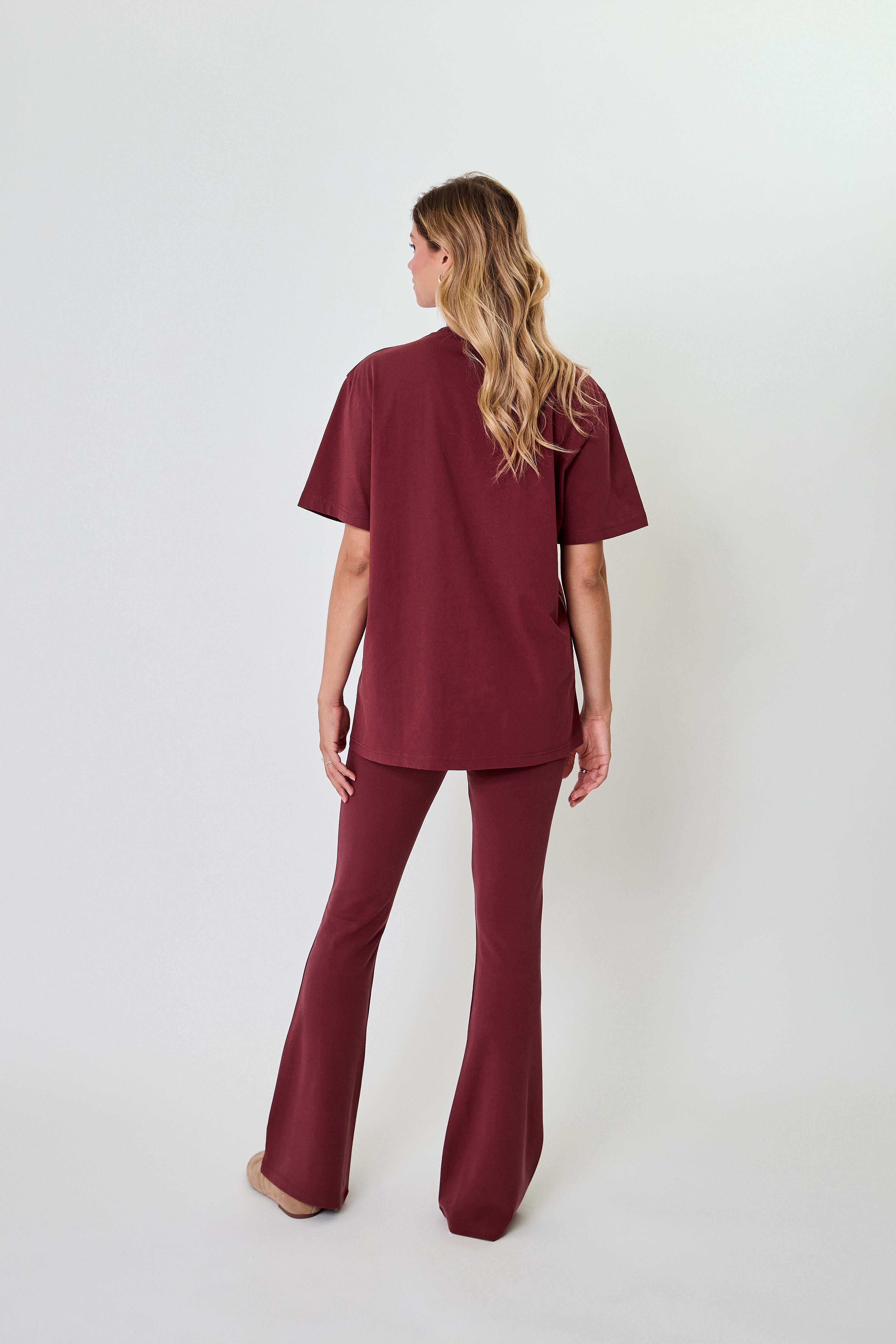 Boyfriend T-Shirt Cherrywood