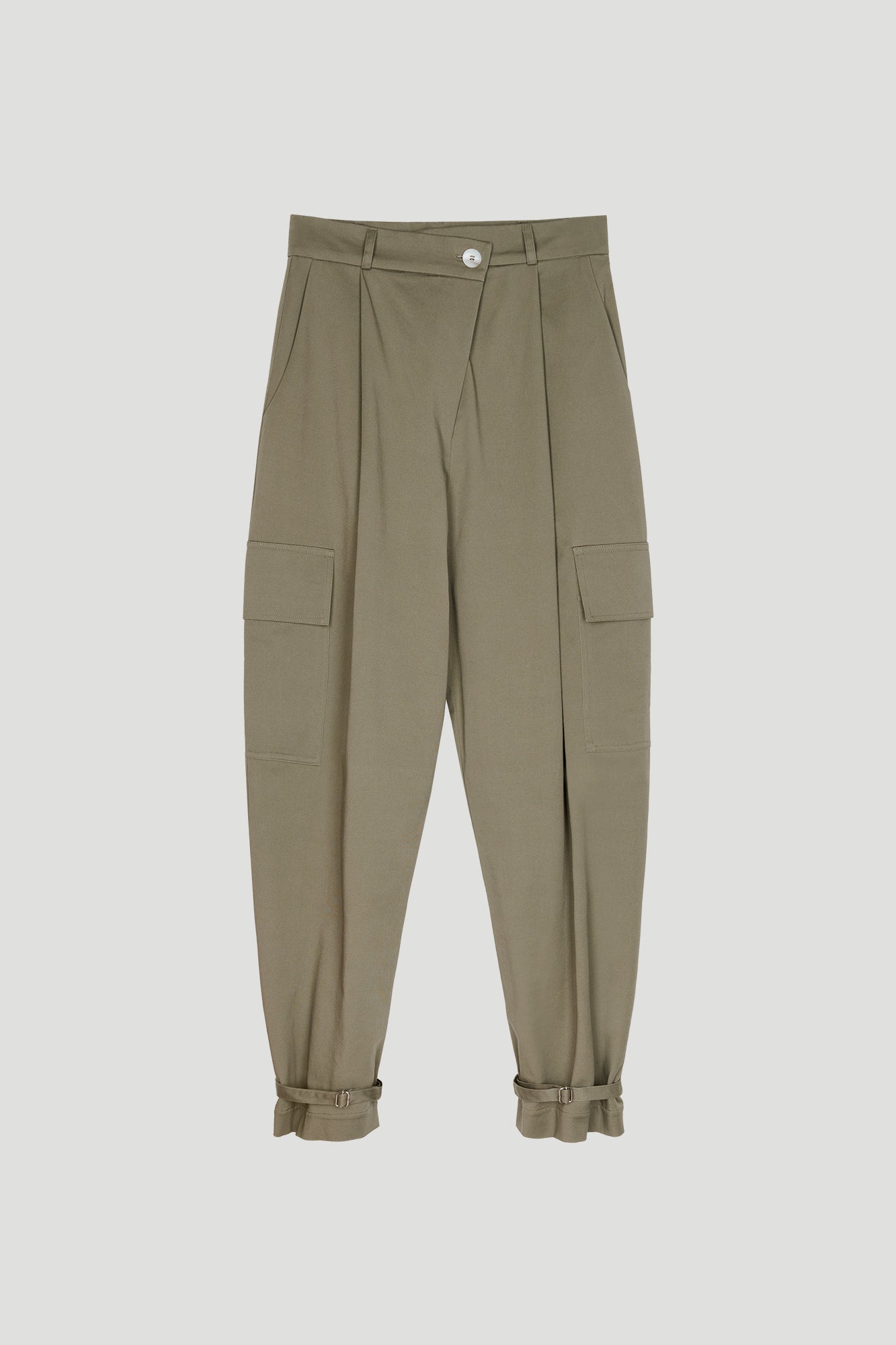 Saara Cargo Pants Khaki