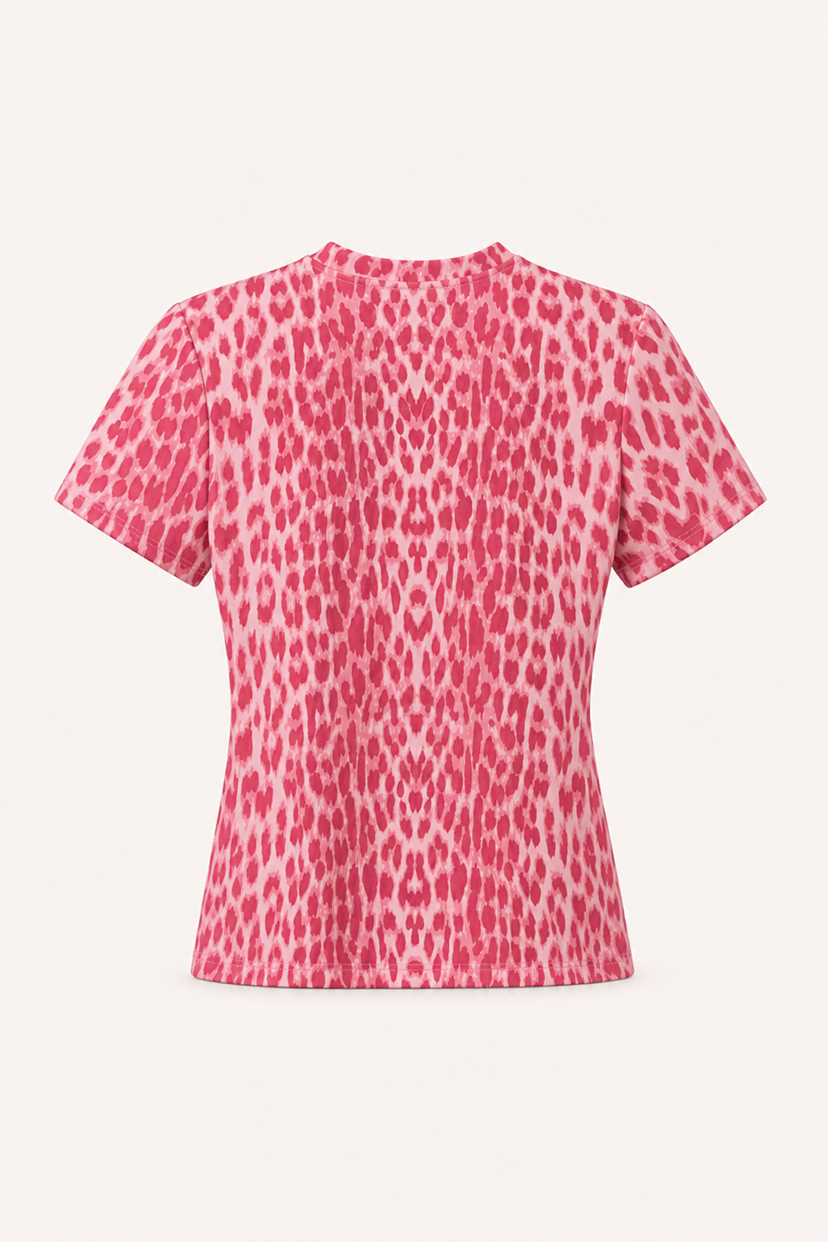 Joy Slim Fit T-Shirt Leo Raspberry