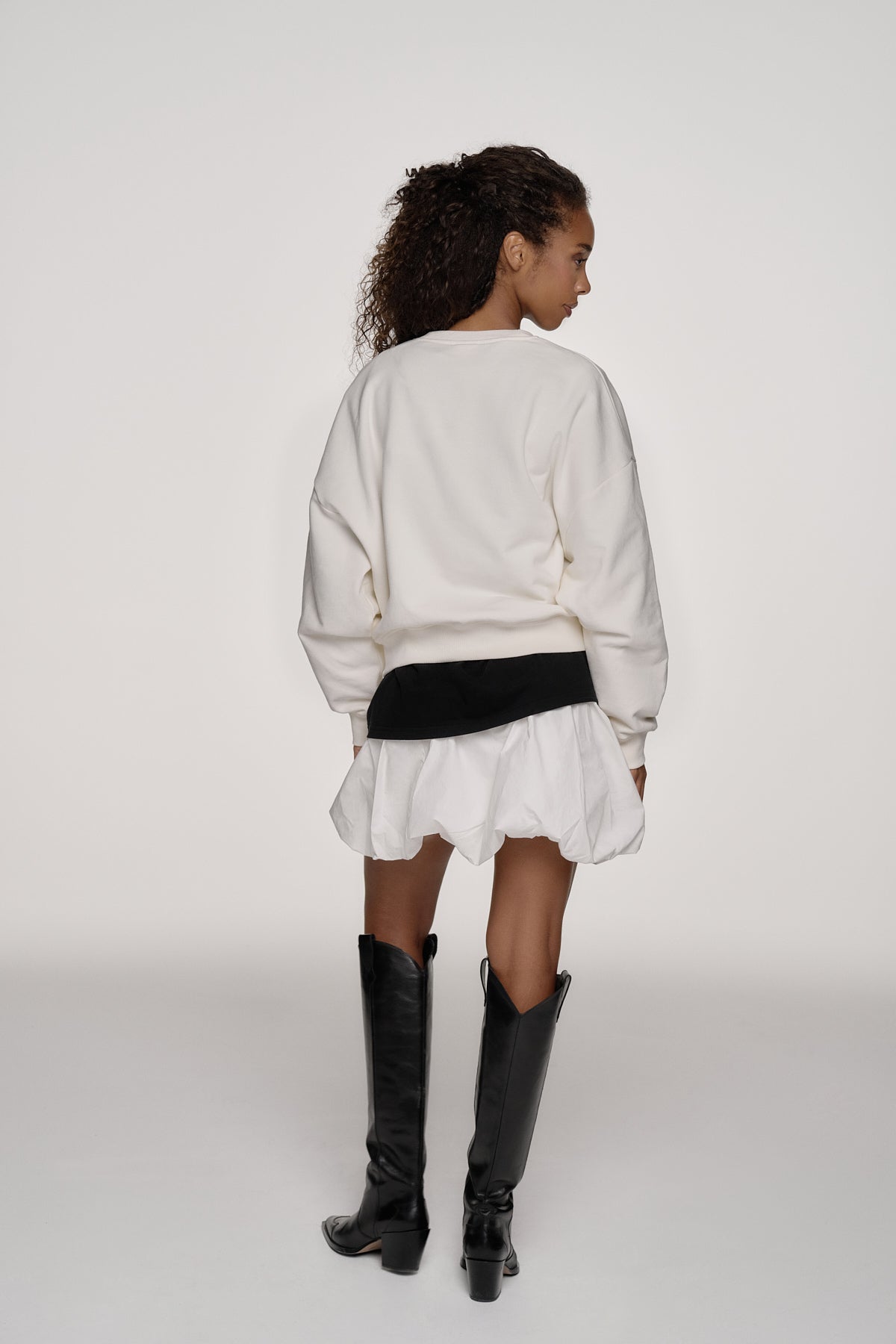 Regular Sweater Girl's Girl Warm White