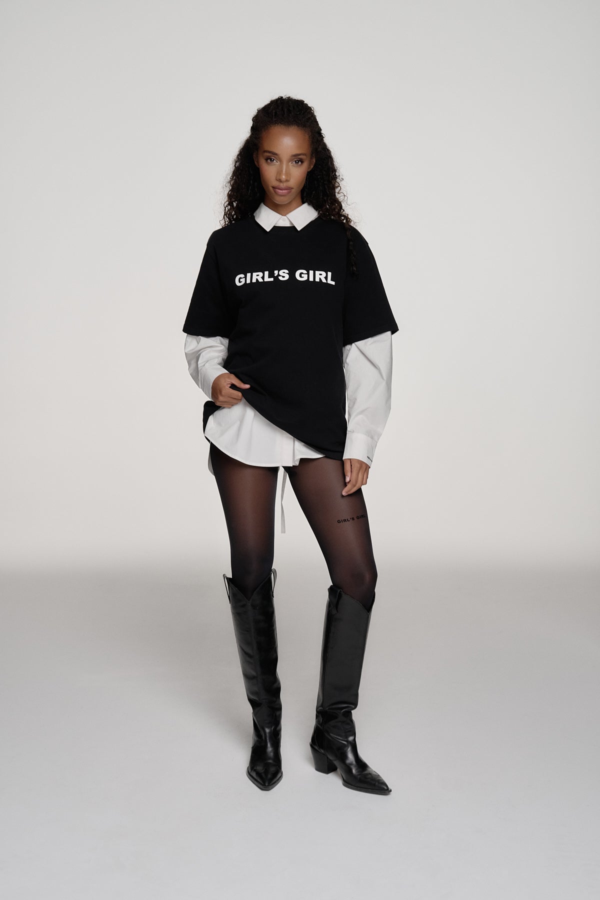 BF T-Shirt Girl's Girl Black