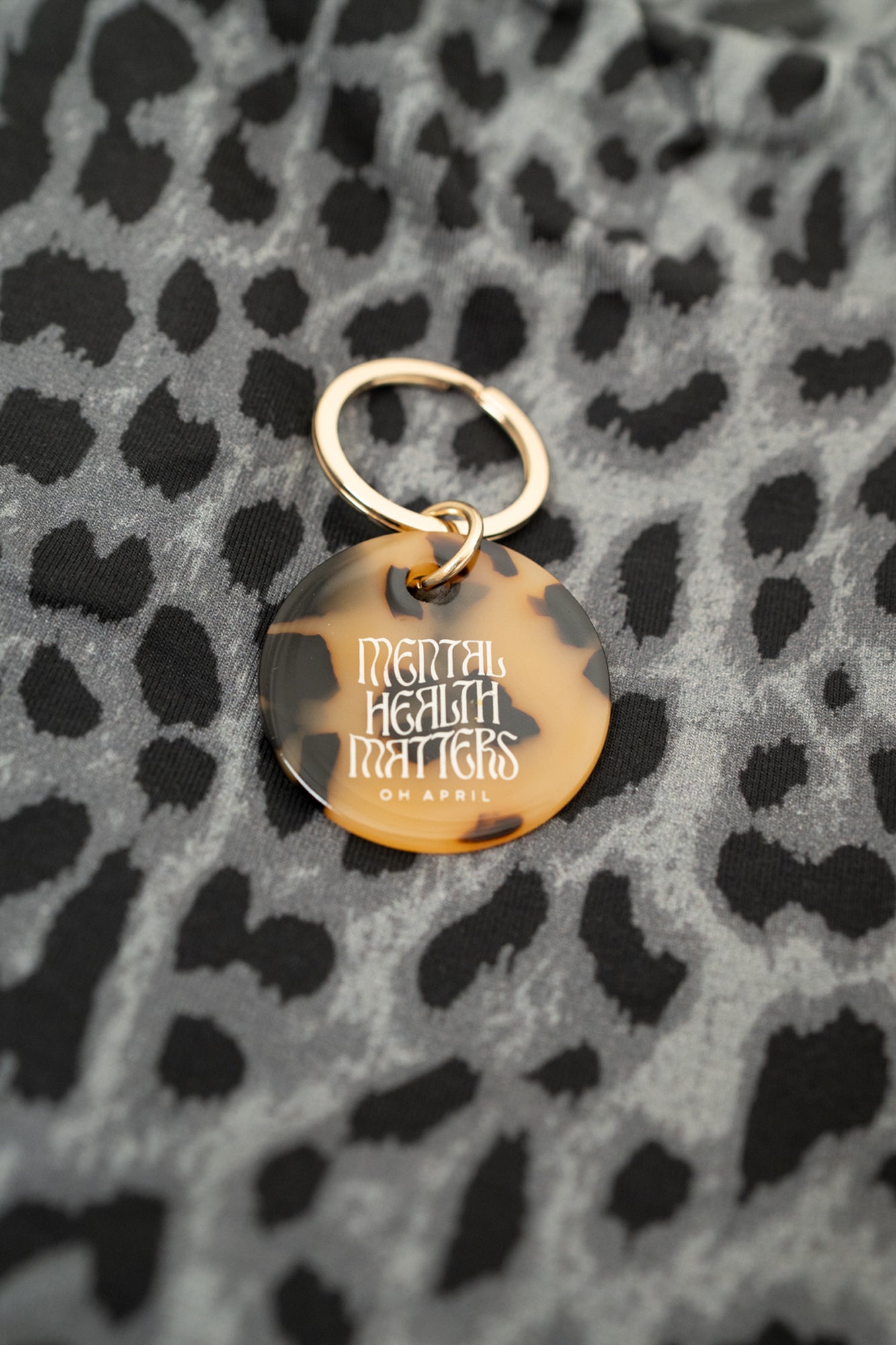 Mental Health Keyring Leo