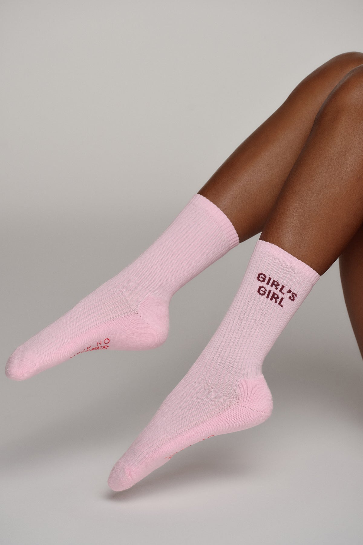 Girl's Girl Socks Pink