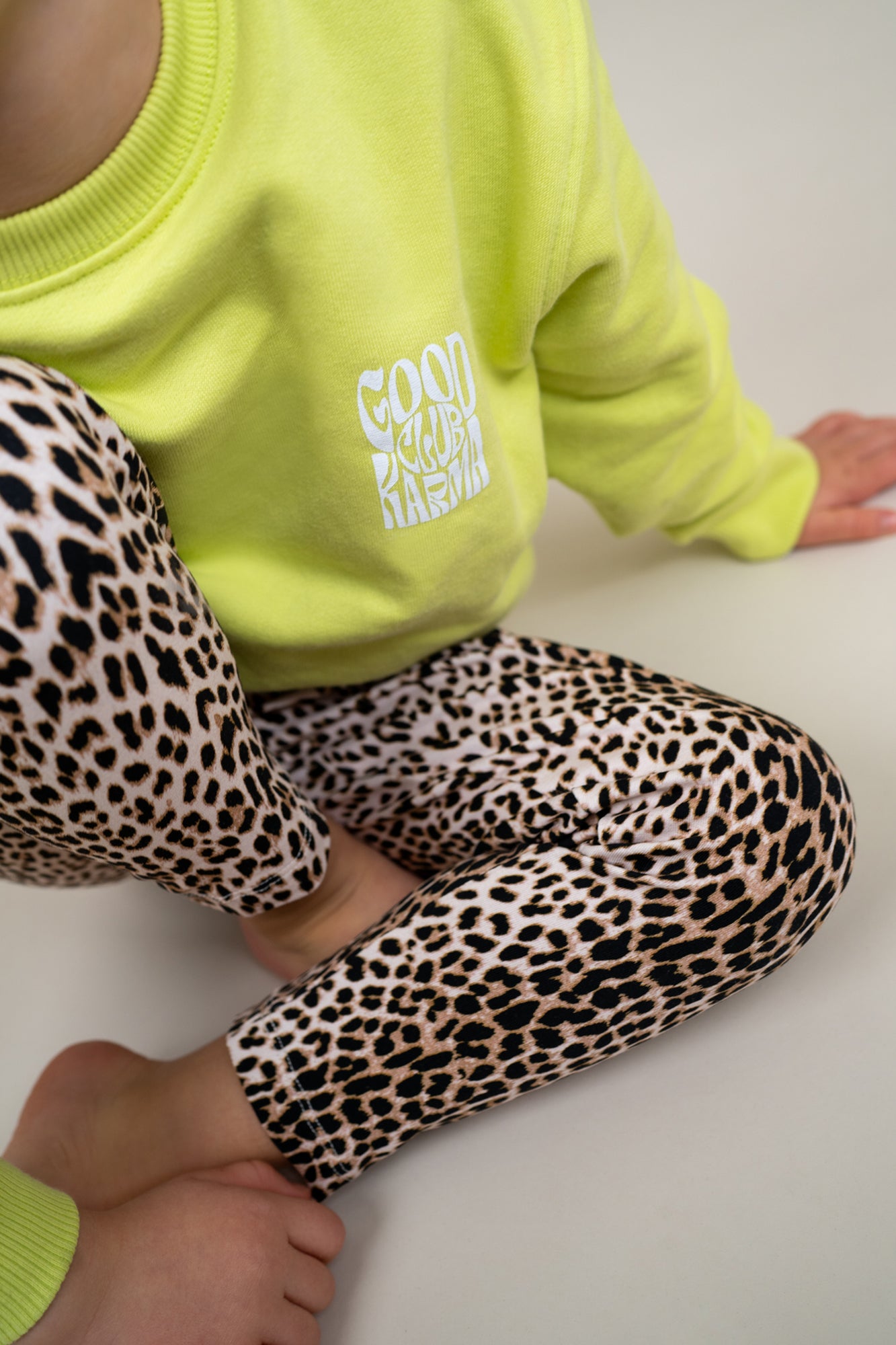 Kids Sweater Lime Good Karma Club