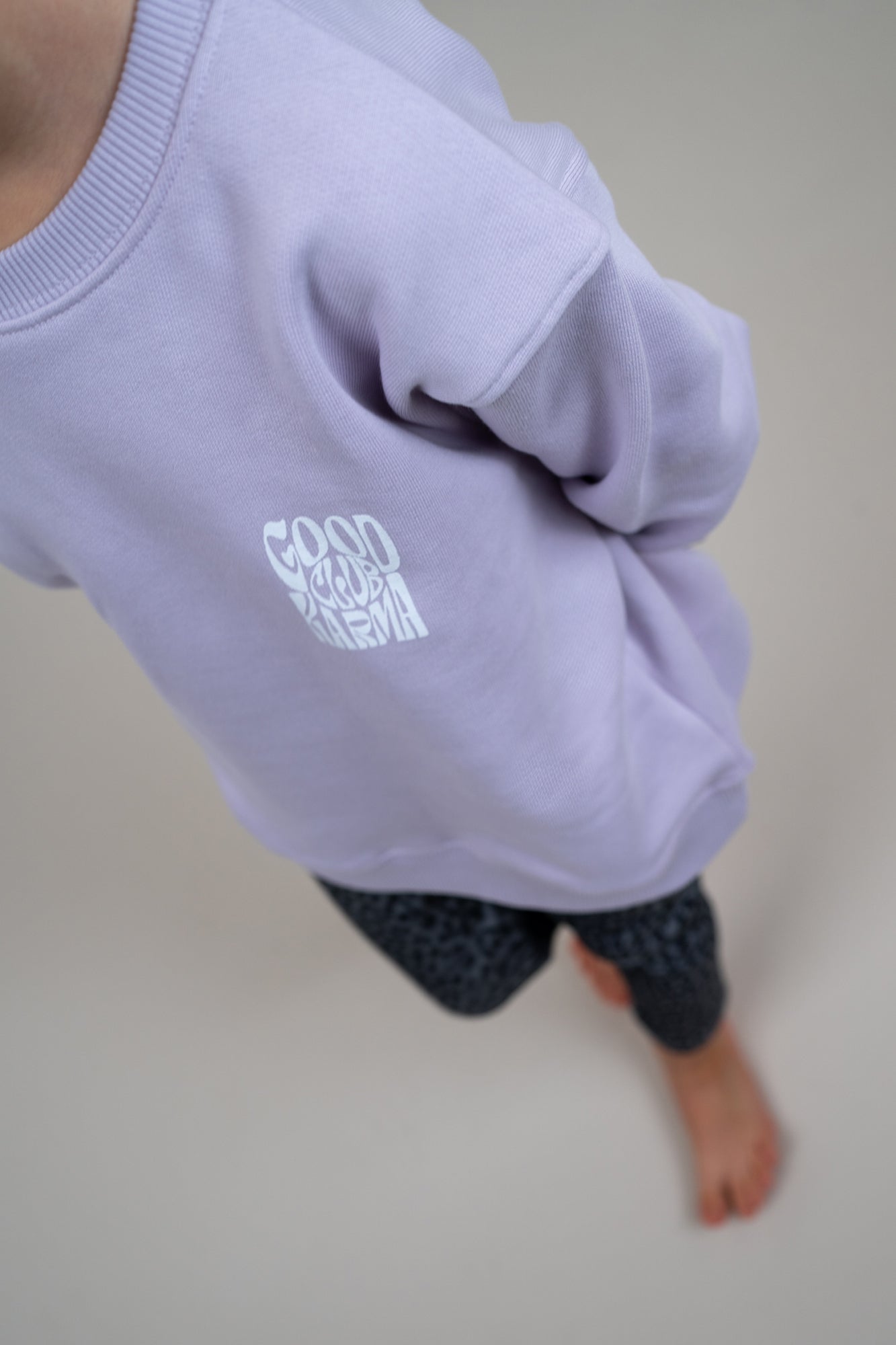 Kids Sweater Lilac Good Karma Club