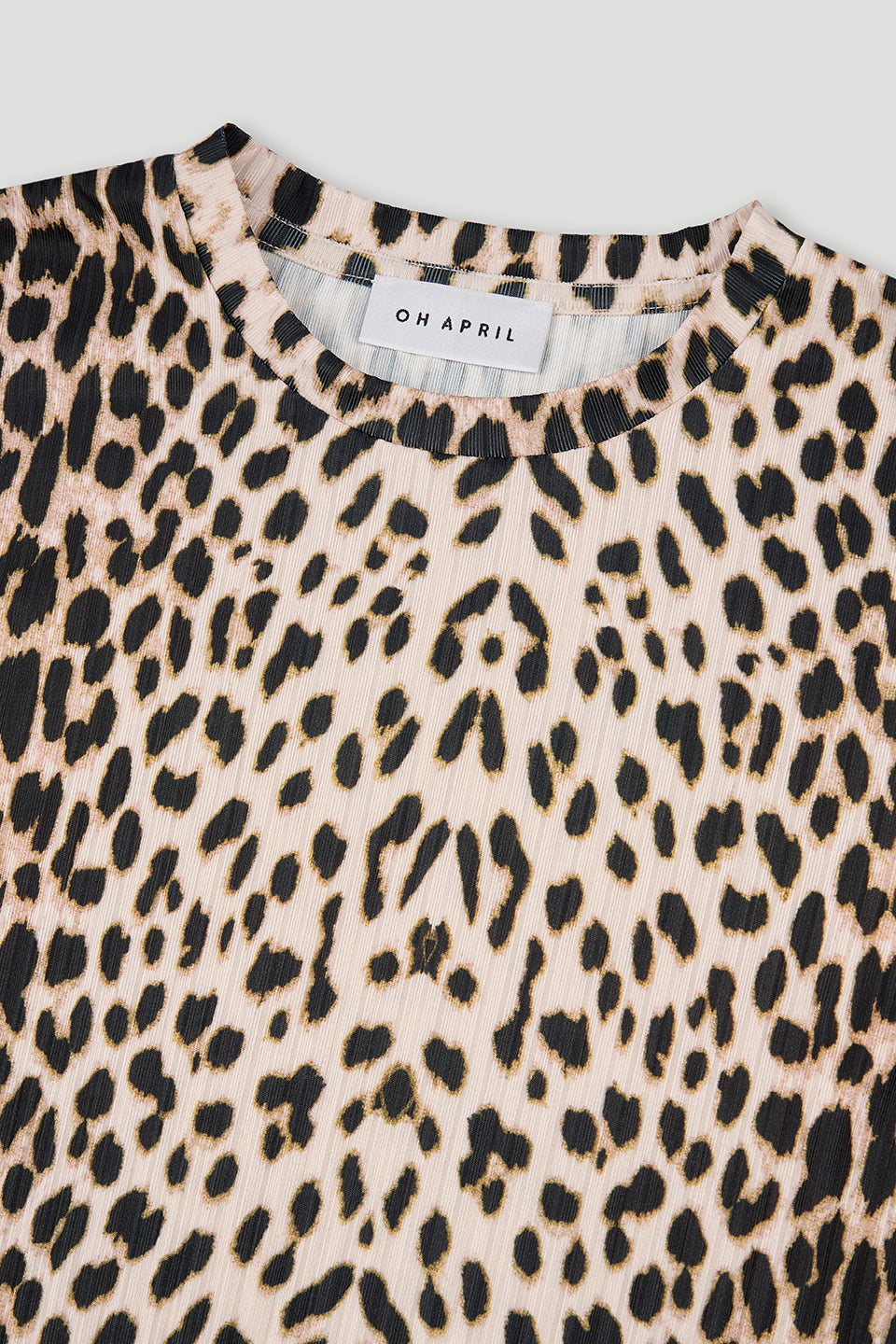 Dunn Plissee Top Leo