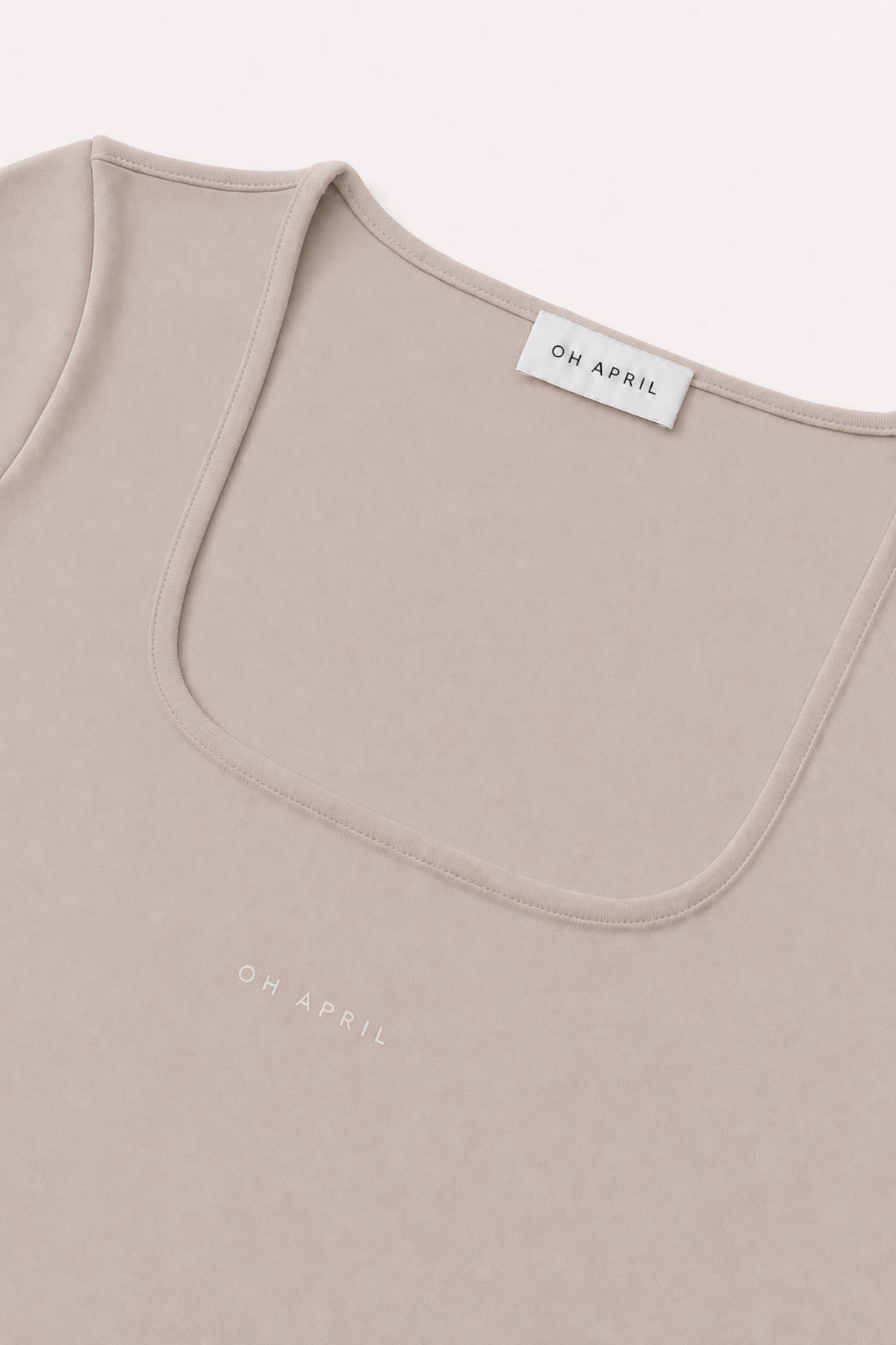 Kalina Slim Fit T-Shirt Taupe