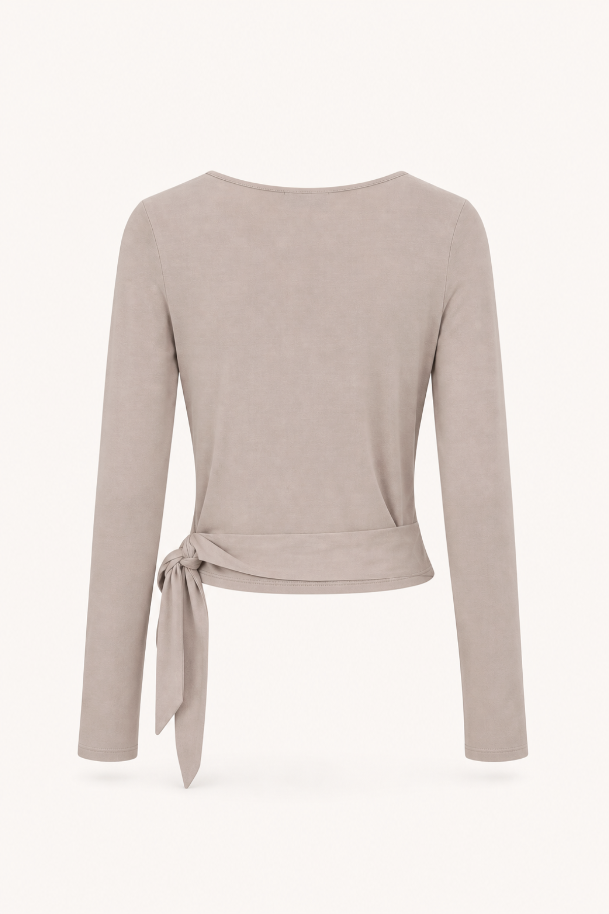 Luca Wrap Cardigan Taupe
