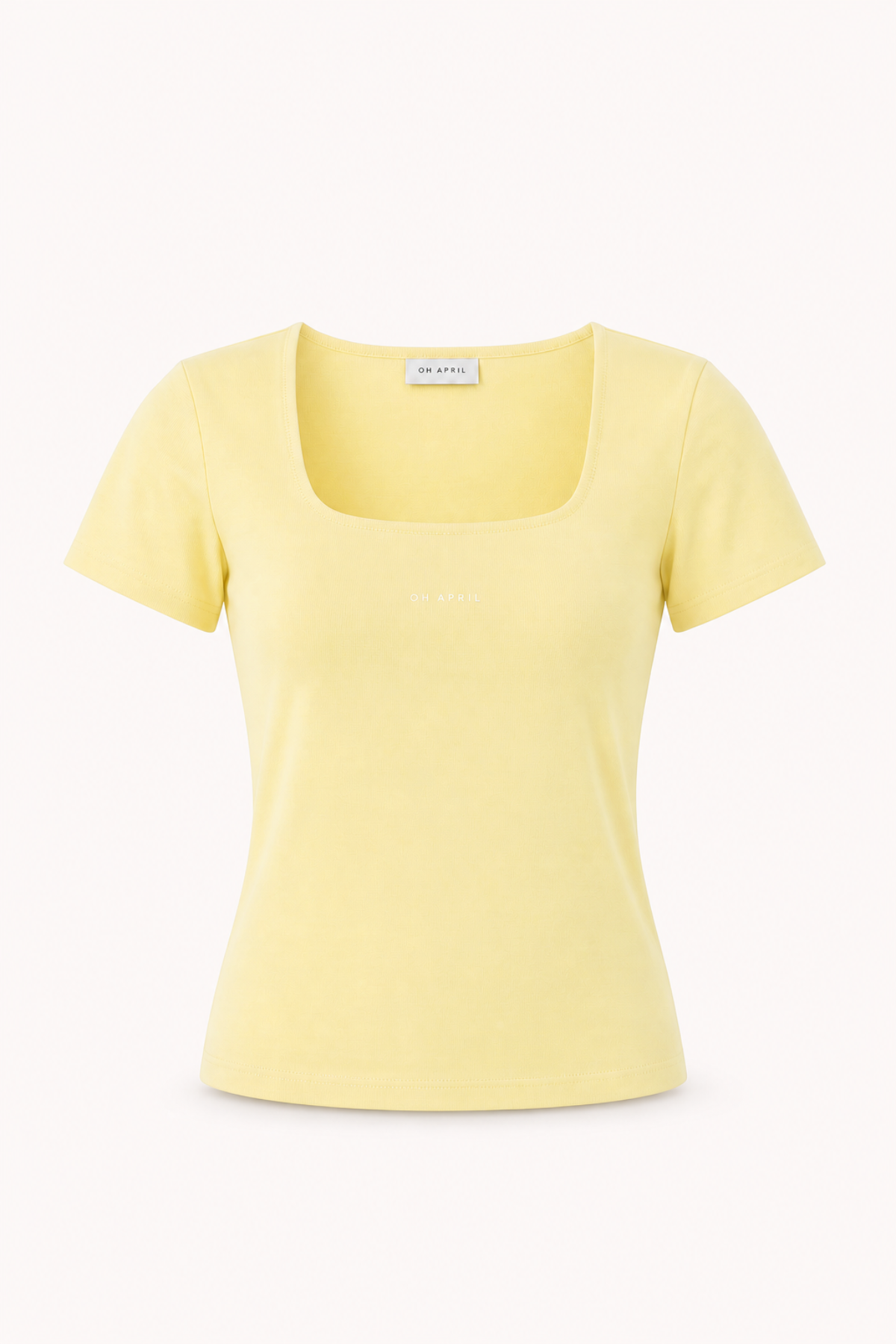 Kalina Slim Fit T-Shirt Butter Yellow
