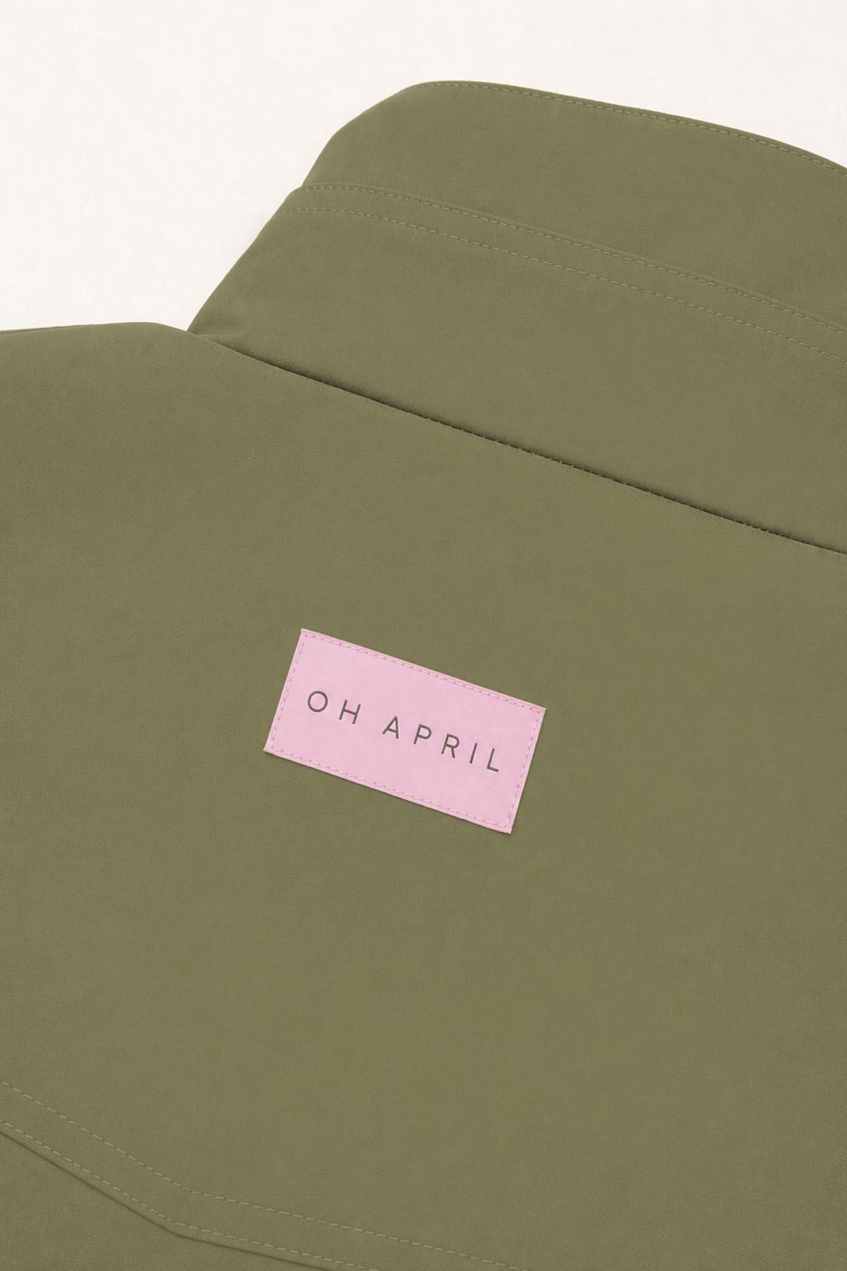 Amine Reversible Jacket Olive/Olive Check