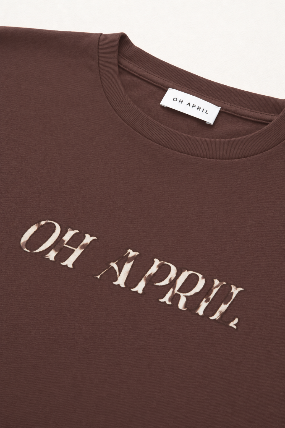 BF T-Shirt Cow Dark Brown