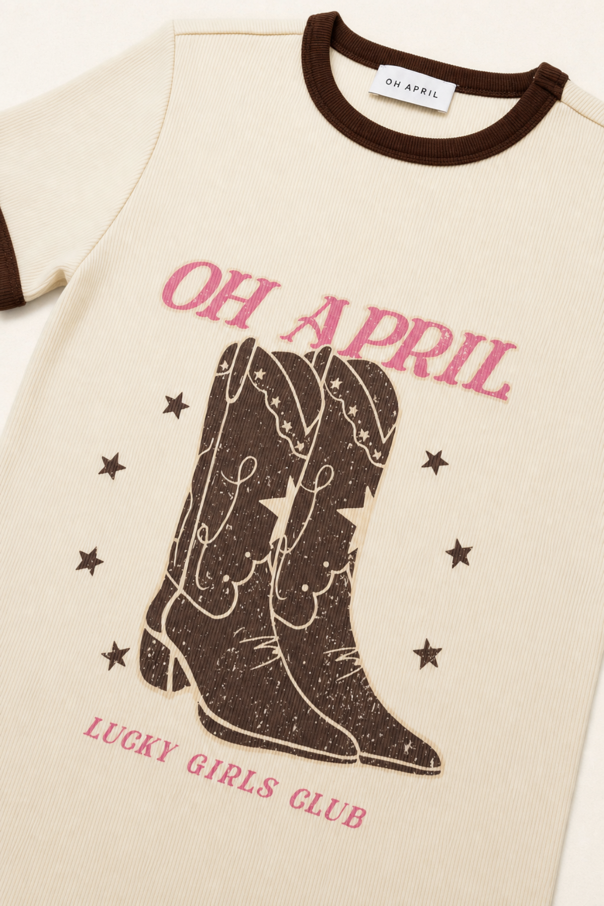 Regular T-Shirt Boots Off White