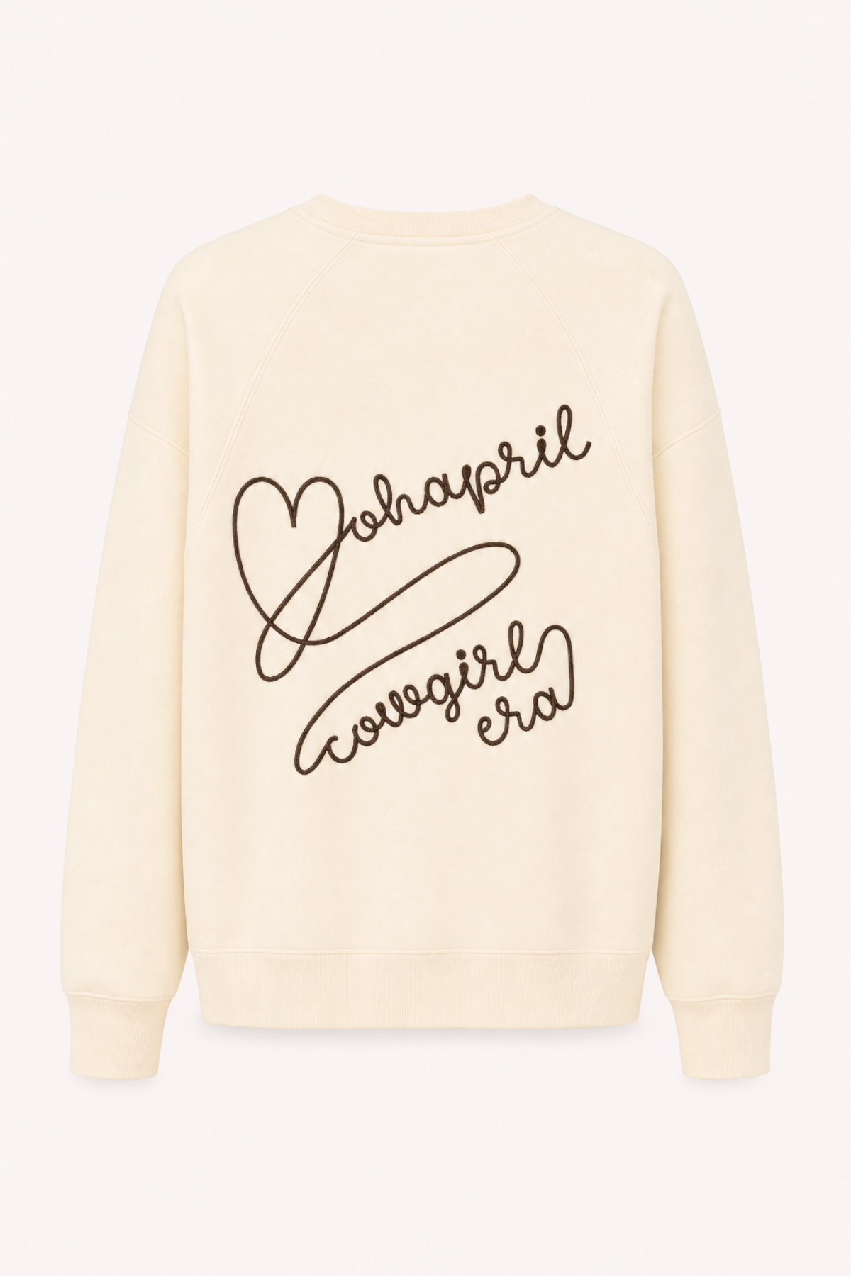 OV Sweater Raglan Cowgirl Era Off White