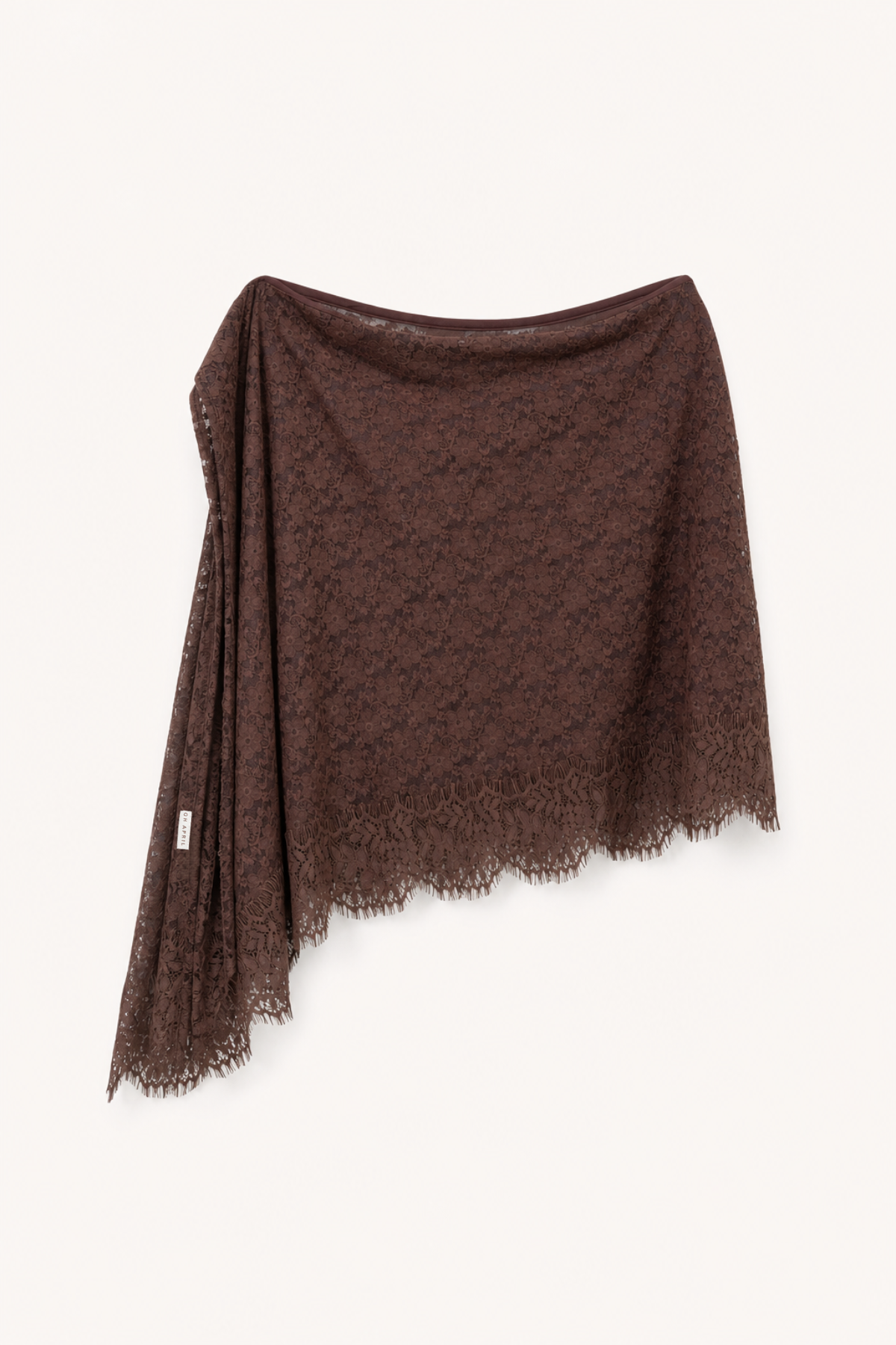 Phelia Wrap Skirt Dark Brown