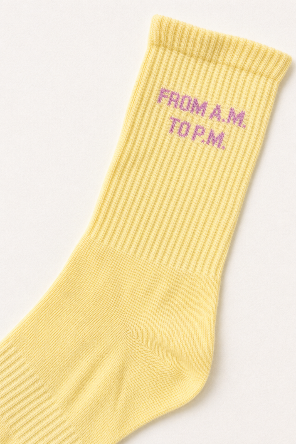 Lotta Ripped Socks Butter Yellow