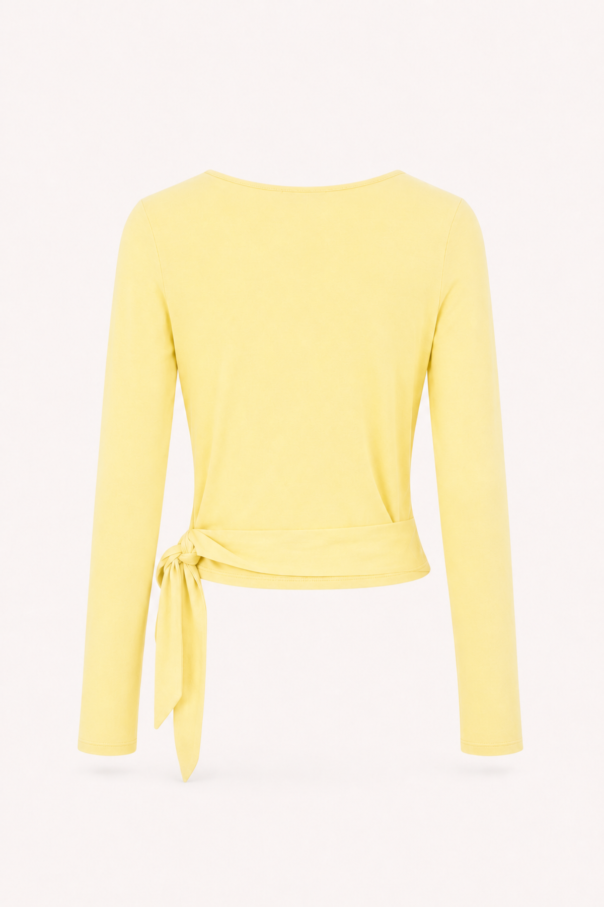 Luca Wrap Cardigan Butter Yellow