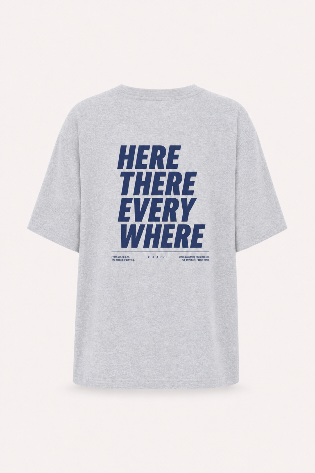 BF T-Shirt Everywhere Grey Melange