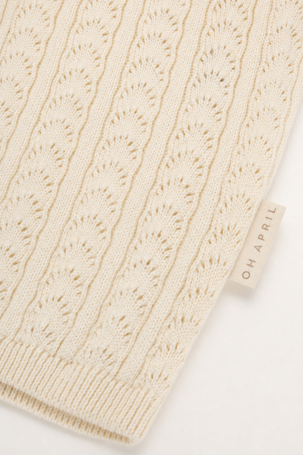 Amora Knit T-Shirt Off White