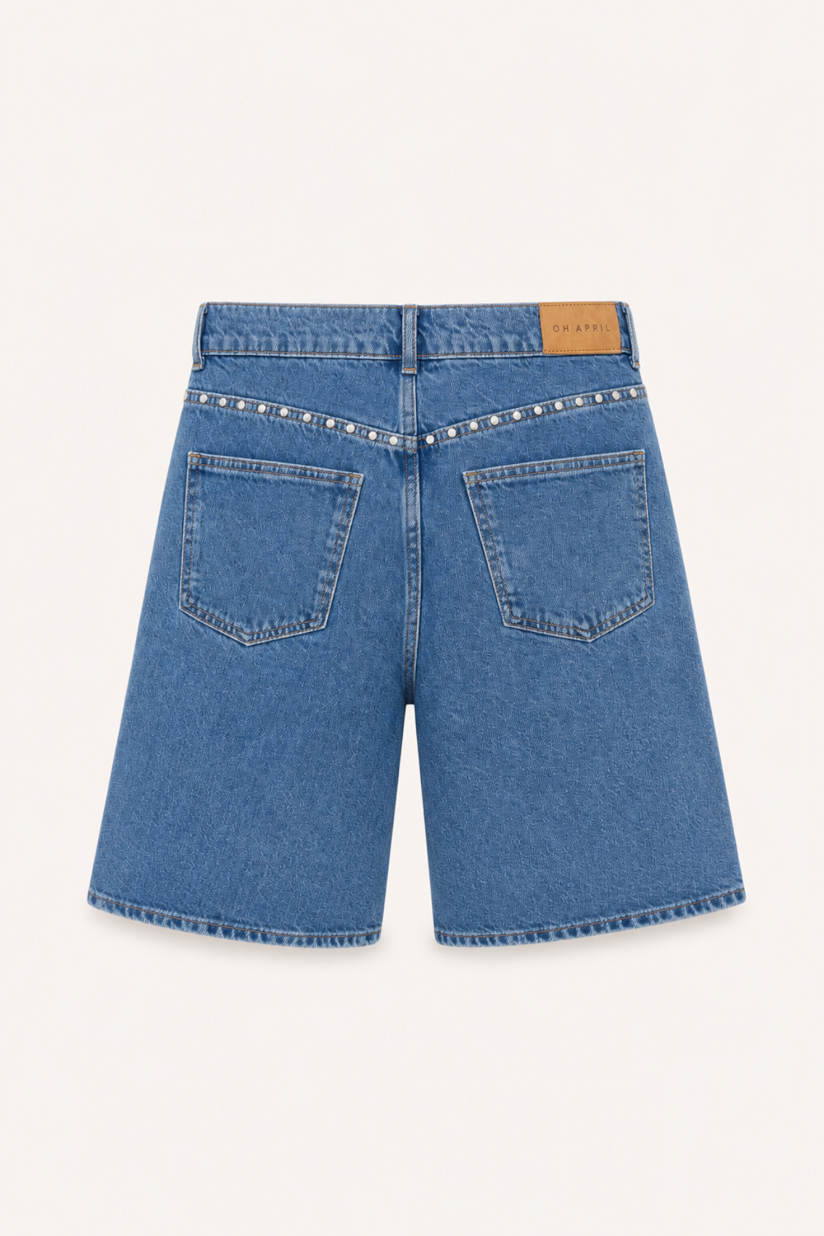 Alva Bermuda Denim Denim Mid Blue