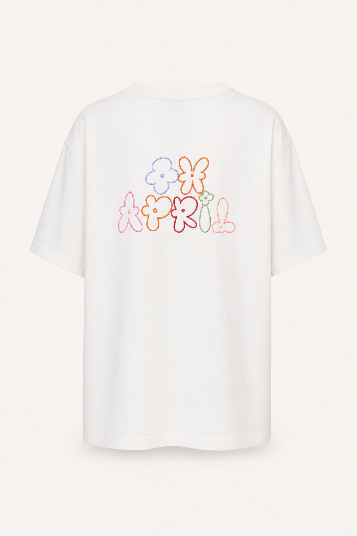 BF T-Shirt Flower White