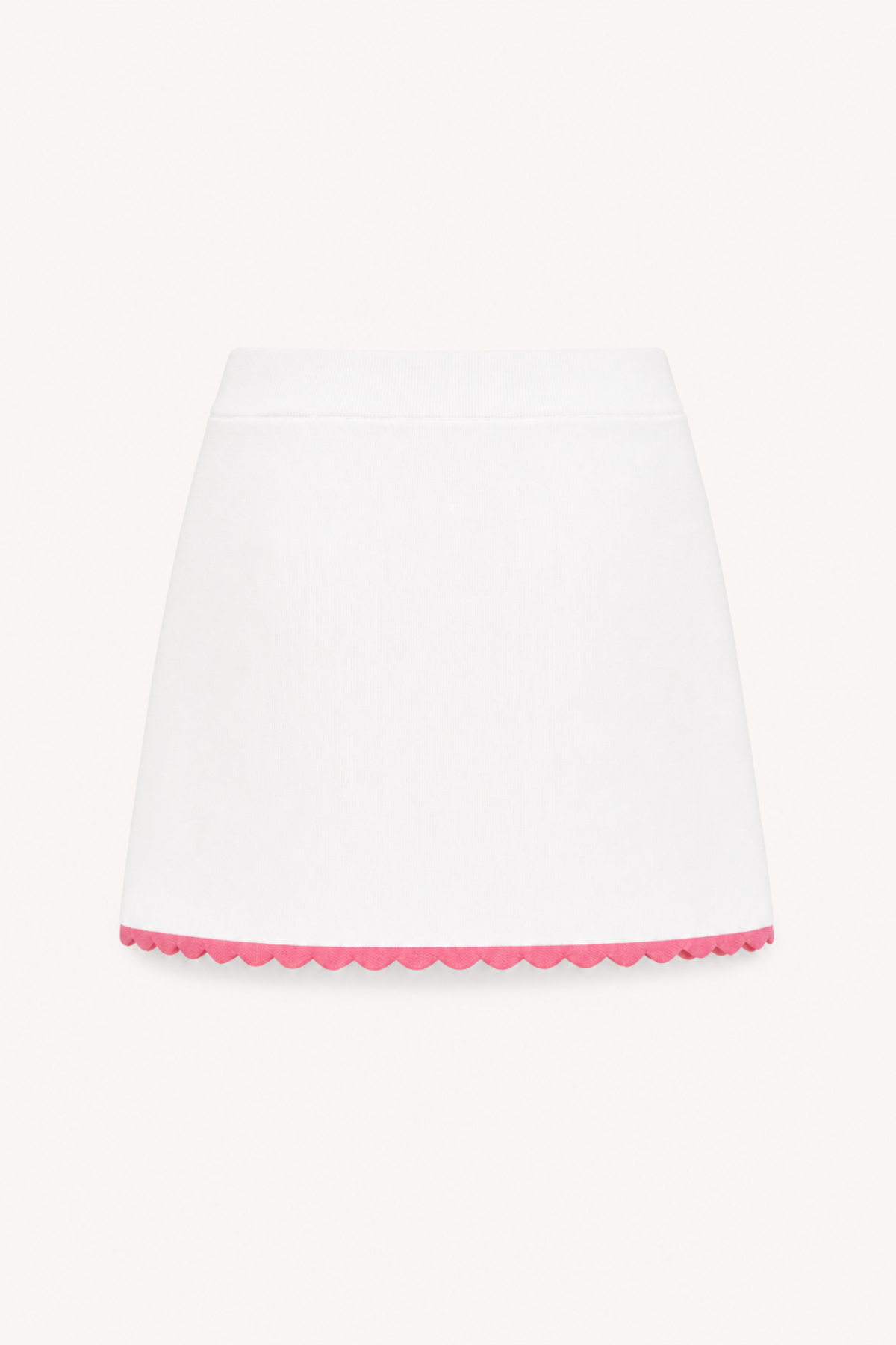Alora Knit Skirt White