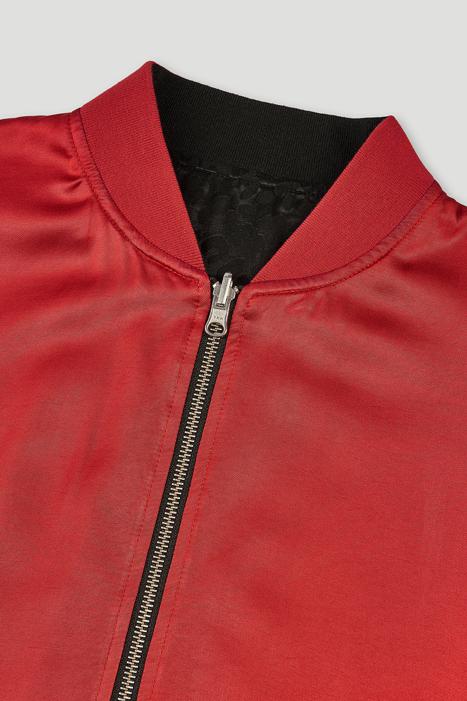 Elin Reversable Bomber Jacket Leo Black/Maroon