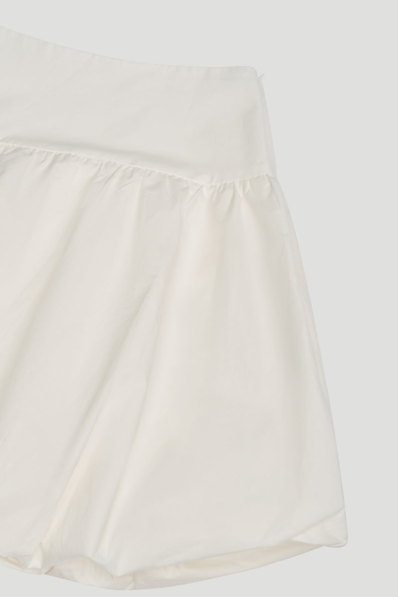 Elou Bubble Skirt Warm White
