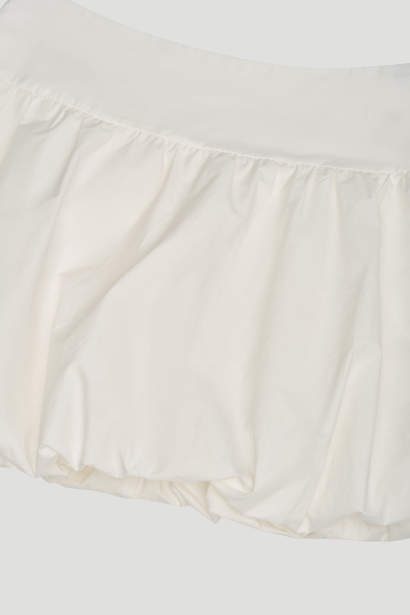 Elou Bubble Skirt Warm White