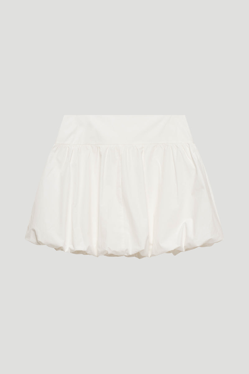Elou Bubble Skirt Warm White