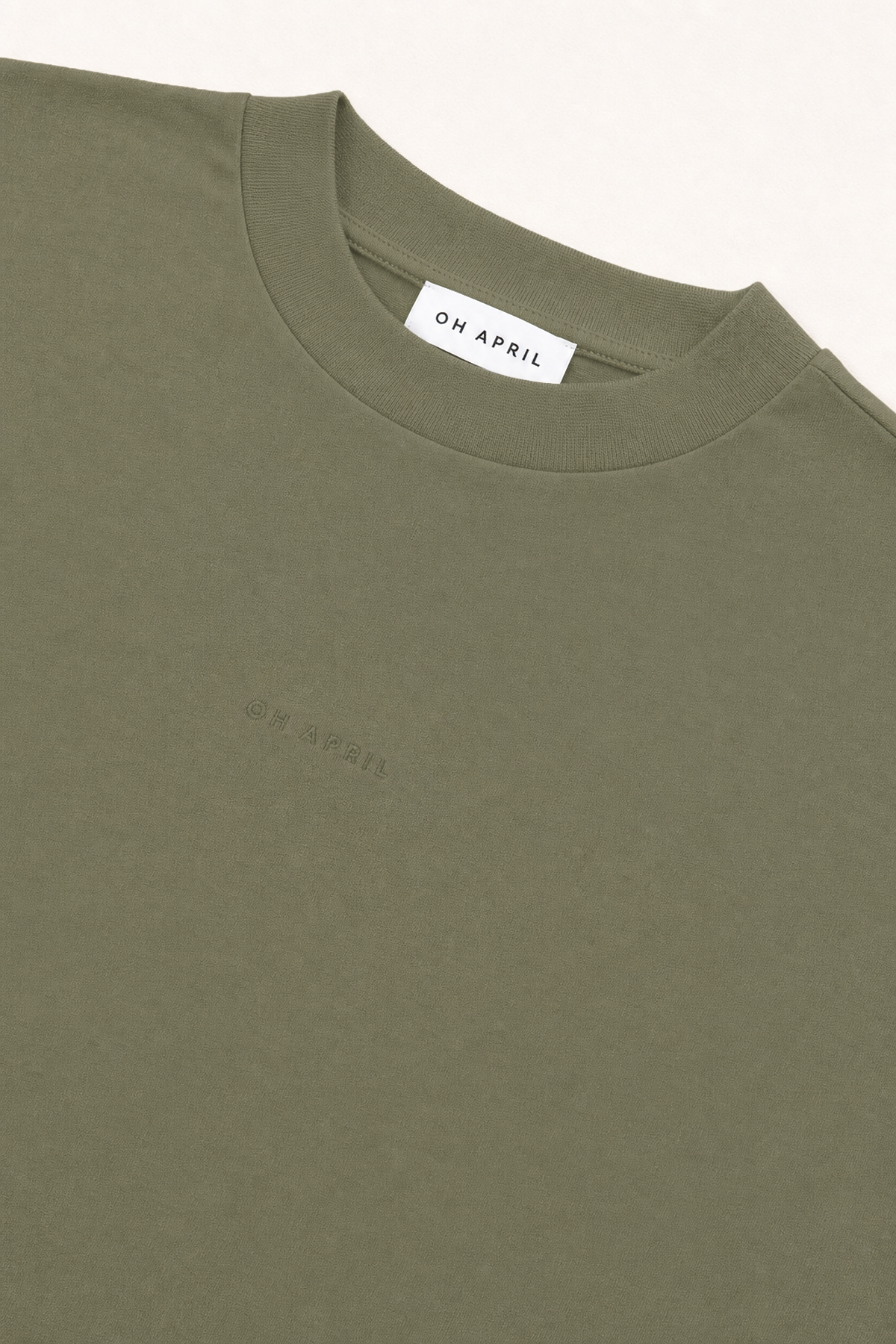 Ella Boxy T-Shirt Olive