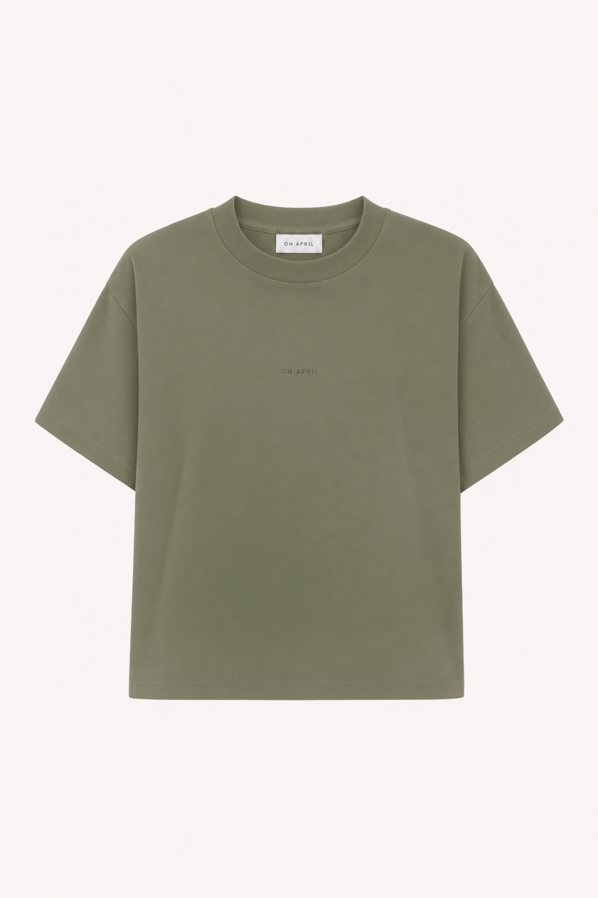 Ella Boxy T-Shirt Olive