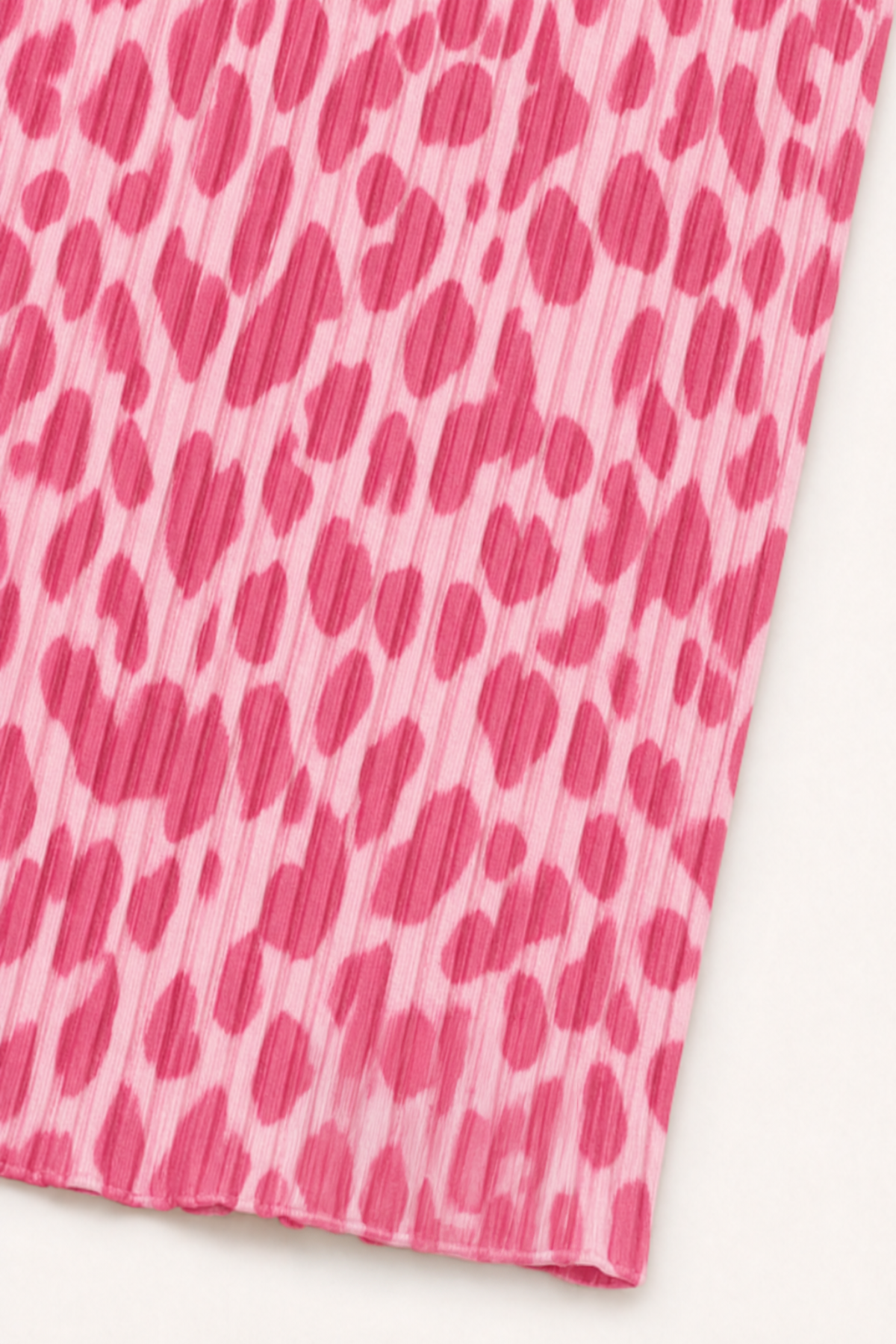 Kiera Plissee Pants Leo Raspberry