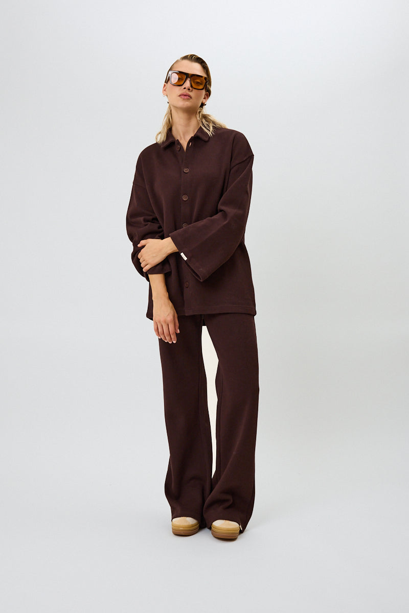 Fleur Winter Blouse Truffle