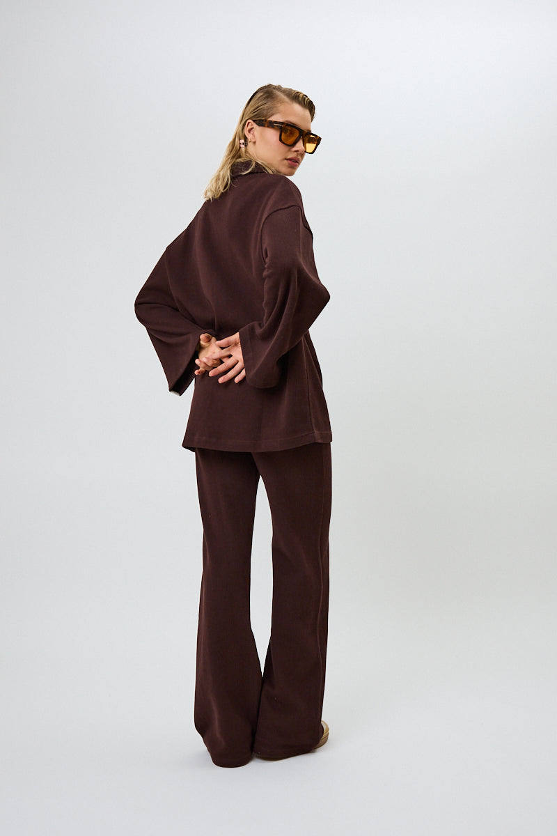 Fleur Winter Blouse Truffle