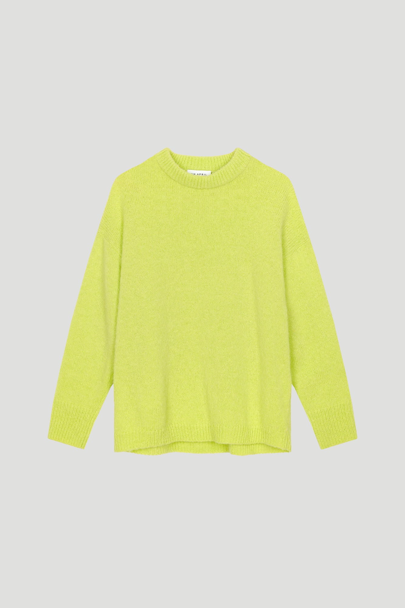 Ola Fluffy Jumper Lime