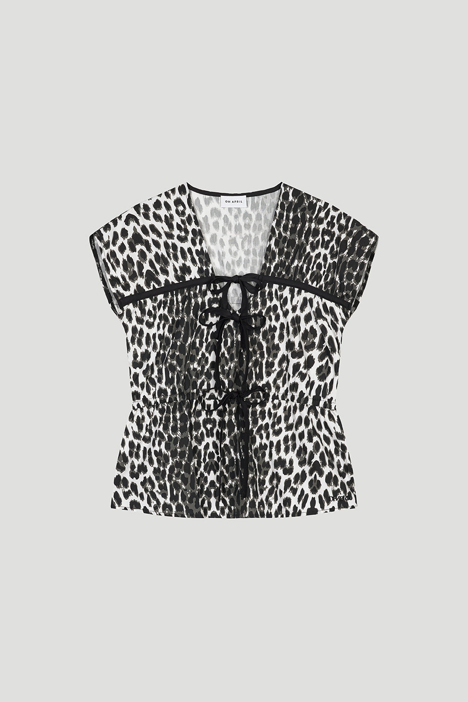 Freya Blouse Leo Graphite