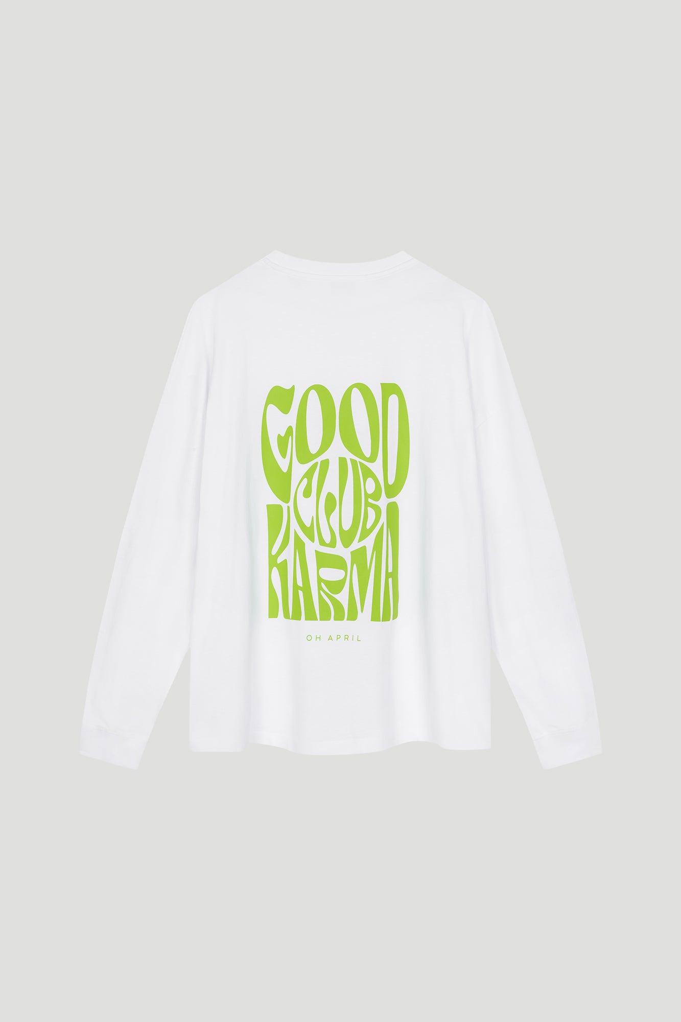 Longsleeve White Good Karma Club