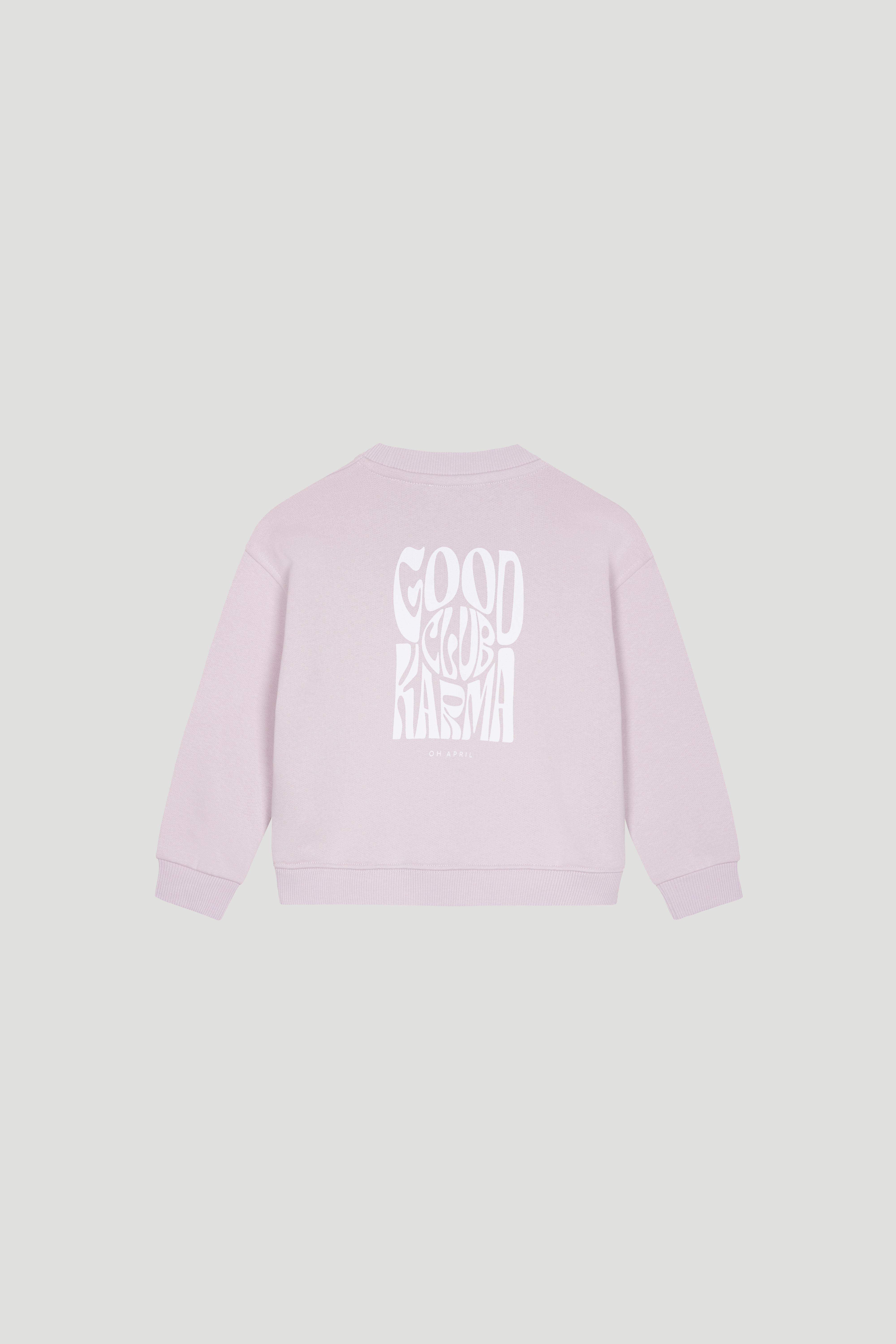Kids Sweater Good Karma Club Lilac