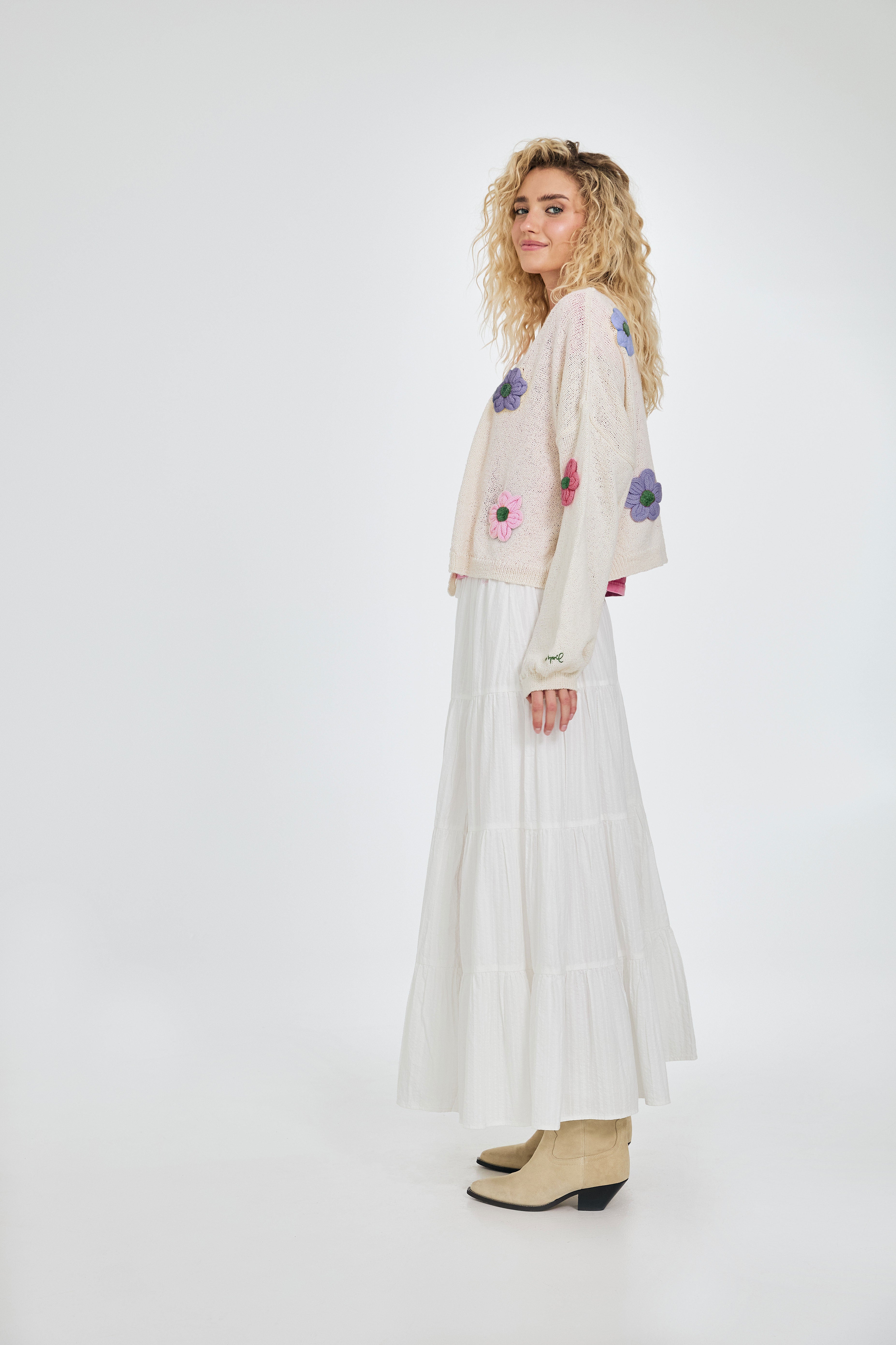Harriet Cardigan Off White