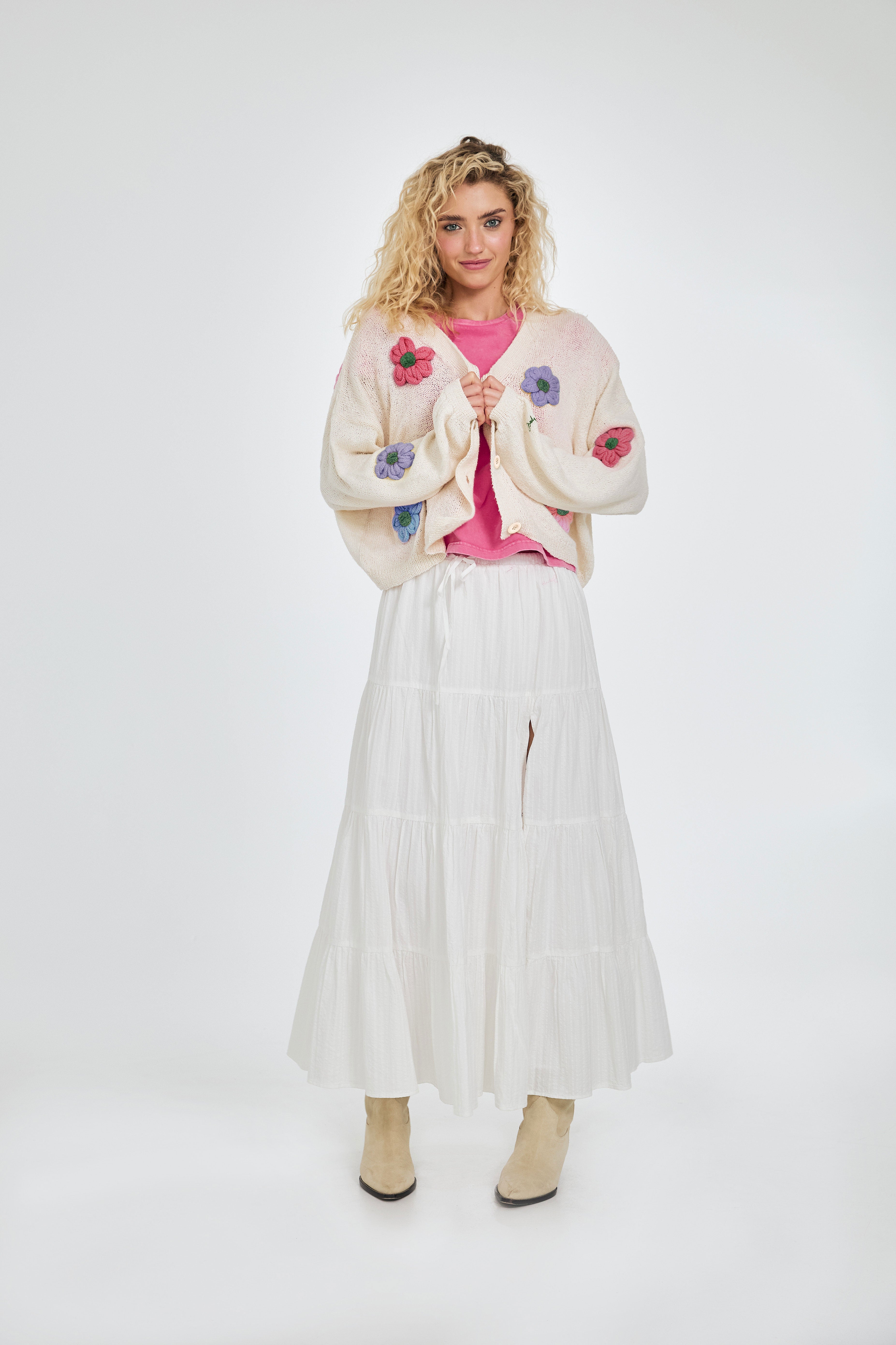 Harriet Cardigan Off White