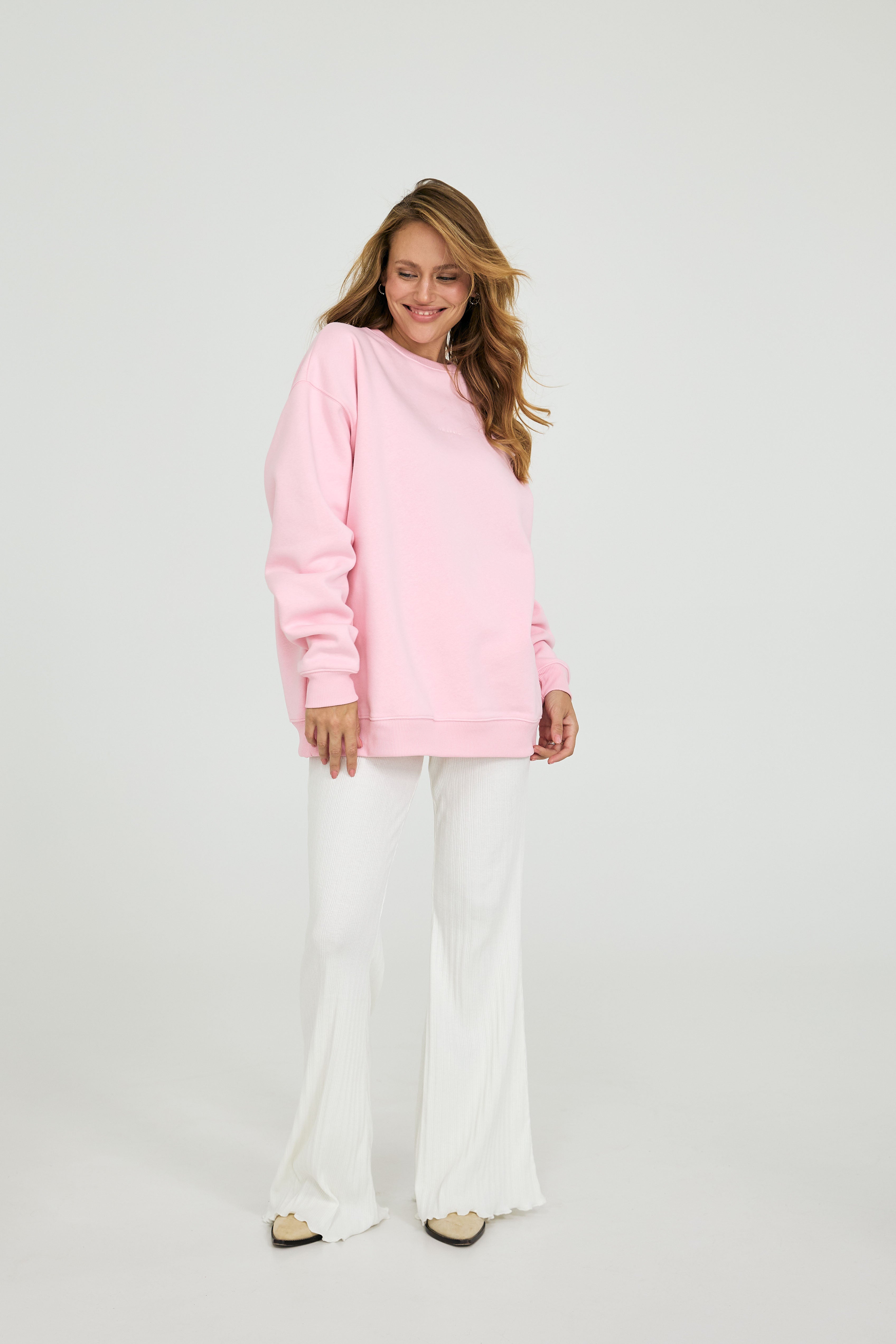 OV Sweater Hot Mum Club Baby Rose