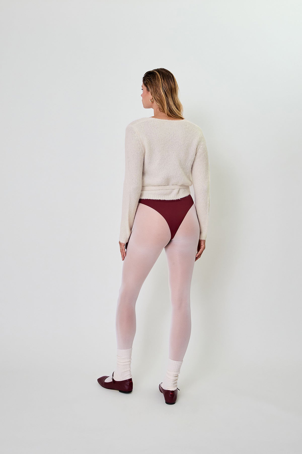 Indie Wrap Jacket Ivory