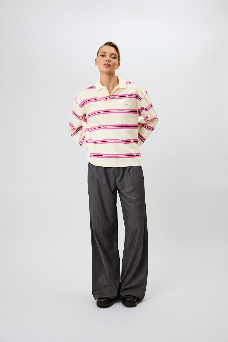 Jolina Polo Candy Stripe