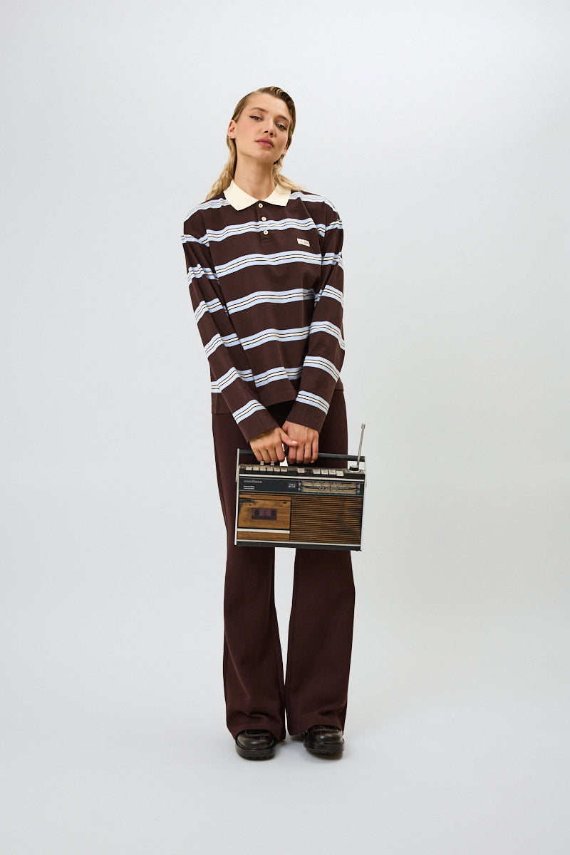 Jolina Polo Windsurfer Stripe