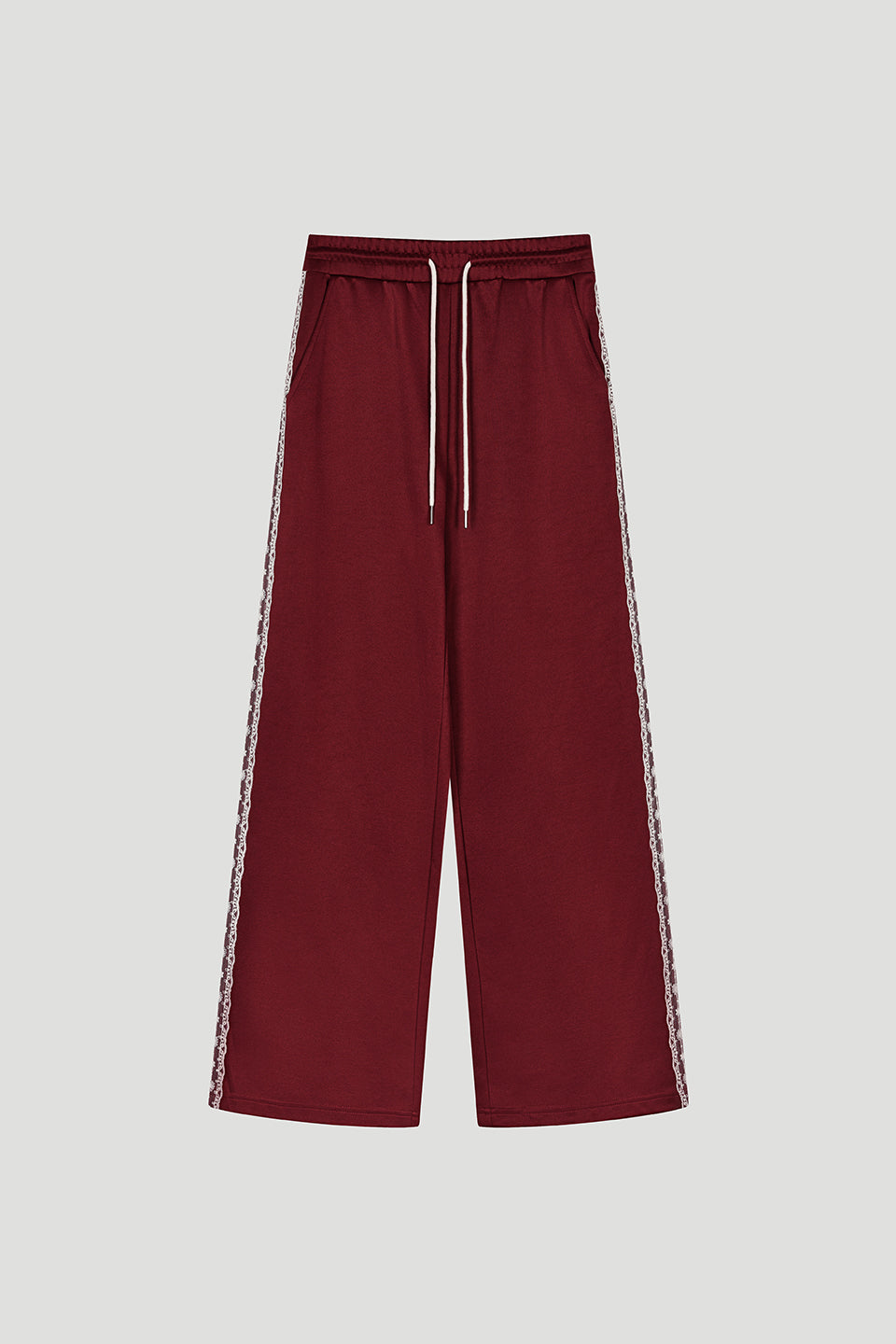 Kael Lace Trackpants Merlot