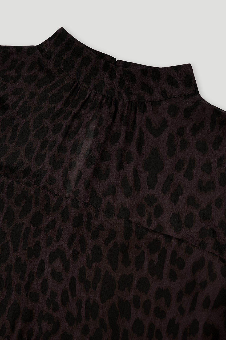 Lavinia Volant Dress Leo Truffle