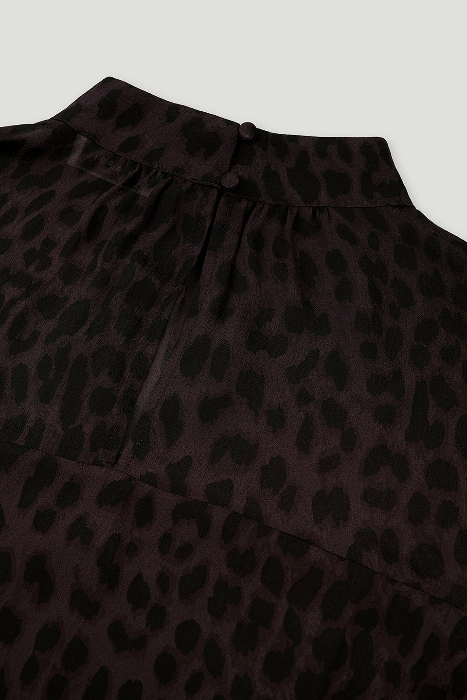 Lavinia Volant Dress Leo Truffle