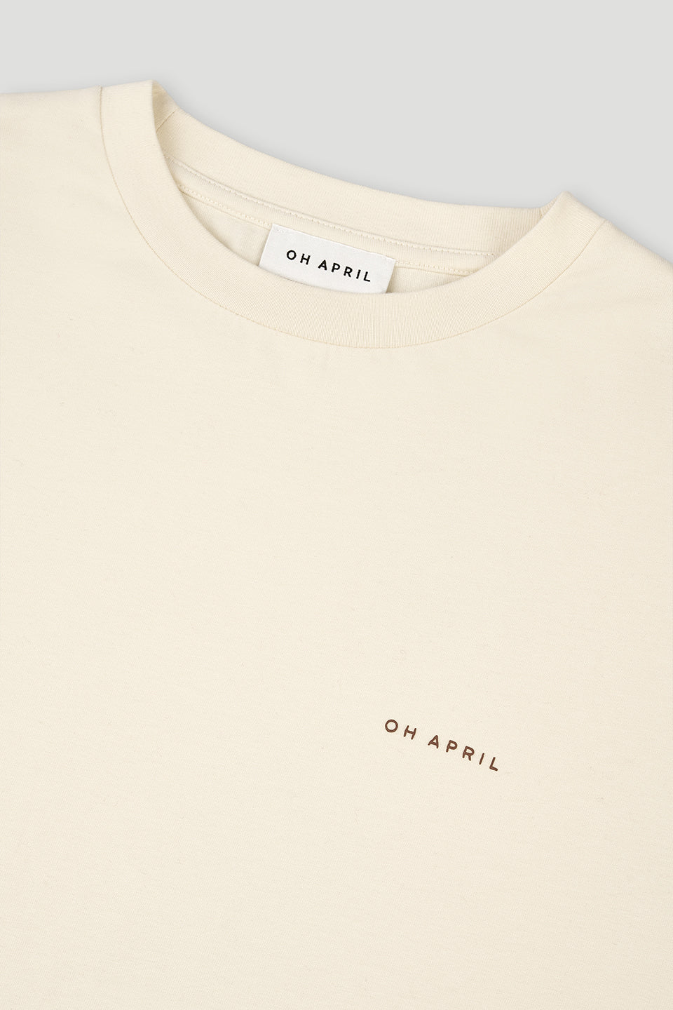 Layered BF T-Shirt Beige